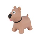 Tootiny Hoppimals резиновый джемпер Детский джемпер на насосе DOG коричневый