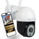 WIFI КАМЕРА ВРАЩАЮЩАЯСЯ НАРУЖНАЯ КАМЕРА 5 Мп 2K ЗУМ ОБНАРУЖЕНИЕ УВЕДОМЛЕНИЙ