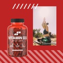 D3 Vitamín 8000 IU kosti IMUNITA Vitamin 200 tablety Muscle Power Počet kusov 200 ks