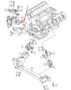 AUDI A8 D3 MANCHON CAOUTCHOUC COUSSINS MOTEUR 4E0199267Sphoto 11