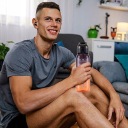 Пляшки Для Води 1000 Мл Помаранчевий Бетмен 1L