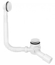Белый сифон для ванны «клик-клак» HC2600CL-WH