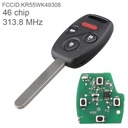 PARA HONDA CONTROL REMOTO 2009-2015 / HONDA ACCORD 2008-2014 