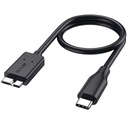 KABEL PRZEJŚCIÓWKA USB-C do MICRO USB TYP B 1M