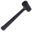 РЕЗИНОВЫЙ МОЛОТОК БЕЗПЕРЕРАБОТКИ 1,1 кг ПЛАСТИКОВЫЙ 32,5 см