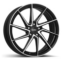 4 PIEZAS DOTZ 7,5X17 5X112 ET48 SPA DARK OSA78BP48 