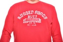 WRANGLER tričko REGULAR red L/S RUGGED T_ 3XL 46 Dominujúci vzor print (potlač)