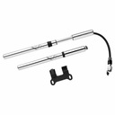 Ручной насос Kross Bora, серый, выдвижной шланг