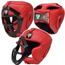 RDX Combox T1 тренировочный боксерский шлем с чехлом, красный, размер L