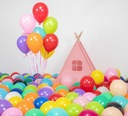 Разноцветные воздушные шары маленькие MIX 5 дюймов толщиной 12 см 70 шт.