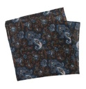 Мужской нагрудный платок Chattier коричнево-темно-синего цвета