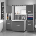 Мебель для ванной комнаты с ЗЕРКАЛОМ и РАКОВИНОЙ