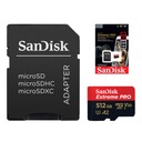 Карта Sandisk microSDXC Extreme Pro 512 ГБ, 200 МБ/с