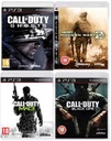 Набор Call Of Duty Ghosts, Black Ops, Modern Warfare 2 + 3 для PS3