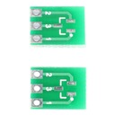 Двусторонняя печатная плата для корпусов SOT23