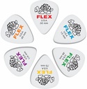 Перьевой кубик Dunlop TORTEX FLEX STANDARD MIX 6 шт.