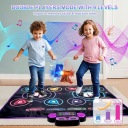 Танцювальний килимок Вбудований в Bluetooth Lighting легкий подвійний контроль UQ