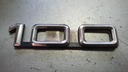 Emblemat znaczek do Audi napis 100