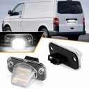 2X ПІДСВІТКА НОМЕРА НОМЕРА ЛАМПОЧКИ LED (СВІТЛОДІОД) DO VW TRANSPORTER T4 IV  (18877548883) фото min 15