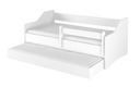 LULU II детская двуспальная кровать 160x80 БЕЛЫЙ