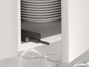 Насадной мебельный бампер с бесшумным закрыванием для банкомата SMART PUSH Светлый антрацит