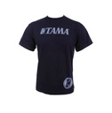 Футболка TAMA темно-синяя с логотипом (S)