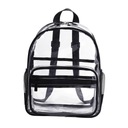 Прозрачный рюкзак Прочная сумка с регулируемой