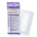 Depilačný vosk na telo v náplastiach Velvetic STRONG - Extra silný 20 ks. Kód výrobcu wosk do depilacji ciała