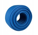 ТРУБА ЗАЩИТНАЯ ГОФРИРОВАННАЯ, СИНЯЯ, 21/24мм*50м