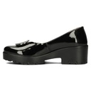Женская кожаная обувь на высоком каблуке FILIPPO 4569 Туфли-слипоны черный 39