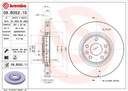 DISCOS ZAPATAS PARTE DELANTERA BREMBO RENAULT ESPACE V 