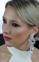 СЕРЕБРЯНЫЕ СВАДЕБНЫЕ СУТАЖНЫЕ СЕРЬГИ КРАСИВЫЕ СТИЛЬНЫЕ БОЛЬШИЕ