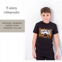 T-shirty (chłopczyki), letni, 6021G Rozmiar (new) 140 (135 - 140 cm)