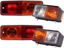 JUEGO FAROS ZESPOLONYCH URSUS C-330 C-360 12V/24V 