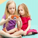DIGITÁLNY FOTOAPARÁT PRE DETI 40Mpx KAMERA HRAČKA HRY+KARTA 32GB Model Aparat fotograficzny dla dzieci lisek 40 Mpx