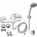 НАСТЕННАЯ ВАННА/ДУШ FACTER С ДУШЕВЫМ НАБОРОМ, ХРОМ МИТРИС