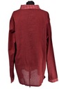 POLO bavlnená košeľa Etno NEPAL FAREBNÁ krajka Dominujúca farba červená