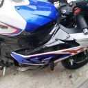 2 SZT. PODNOZKI MOTORCYCLE REAR BLACK RACKS PEDALS  photo 9