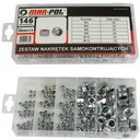 НАБОР САМОСТОРЯЩИХСЯ ГАЙОК, 146 ШТ.