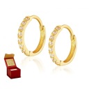 ЗОЛОТЫЕ СЕРЬГИ 585 ПРОБЫ ПРИЧИНЕНИЕ БЕЛЫЕ