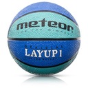 М'ЯЧ БАСКЕТБОЛЬНИЙ ДІТЯЧИЙ 1-3 роки METEOR LAYUP MINI №1 гумовий