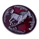 Цинковый сплав, американская беговая лошадь, мужской ремень с пряжкой