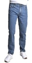 LEE DAREN rovné nohavice jeans straight ZIP FLY modrá W34 L32 Veľkosť 34/32