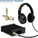 4pcs Headphone Adapter Set 6.5mm M-3.5mm F/3.5mm M-6.35mm F