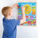 Bigjigs Toys: Magnetická vzdelávacia tabuľa Magnetic Weather Board EAN (GTIN) 691621195925