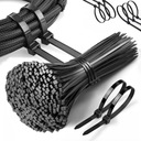 ОЧЕНЬ ПРОЧНЫЕ ЗАЖИМЫ 4,8х300мм 100 ШТ. ЧЕРНЫЕ КАБЕЛЬНЫЕ Стяжки