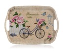 Меламиновый поднос с ручками ROMANTIC RIDE 36 x 25,5