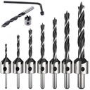 СВЕРЛА ПО ДЕРЕВО С ЦЕНКОВЫМ СВЕРЛОМ, 7 ШТ.