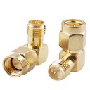 Переходник вилка SMA/розетка SMA-RP ANGLE