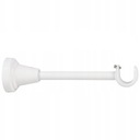 Карниз одинарный, 16 мм, белая ручка